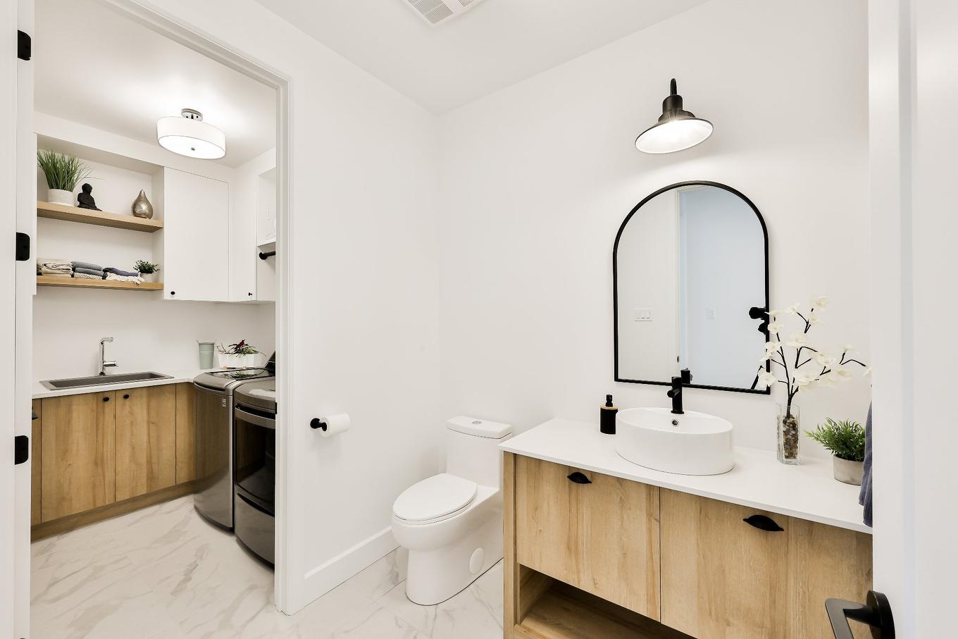 Laundry room - 1104 Ch. Du Massif, Piedmont, QC - Indoor Photo Showing Bathroom