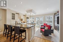 The Well-Appointed Kitchen Includes Stone Counters -