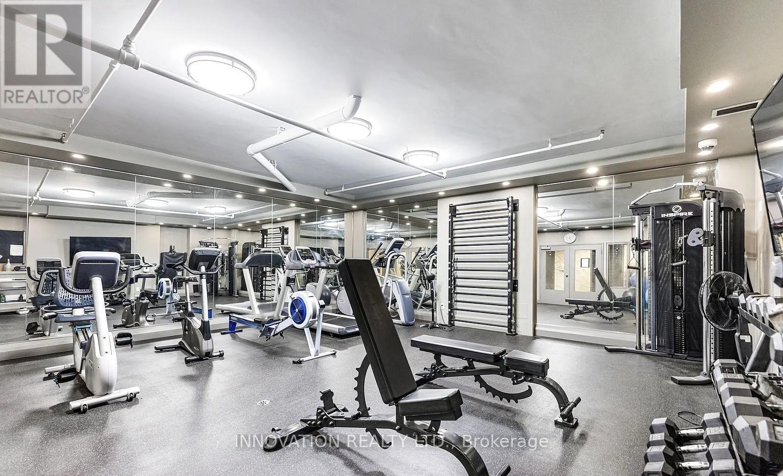 1202 - 20 Driveway Drive, Ottawa, ON - Indoor Photo Showing Gym Room