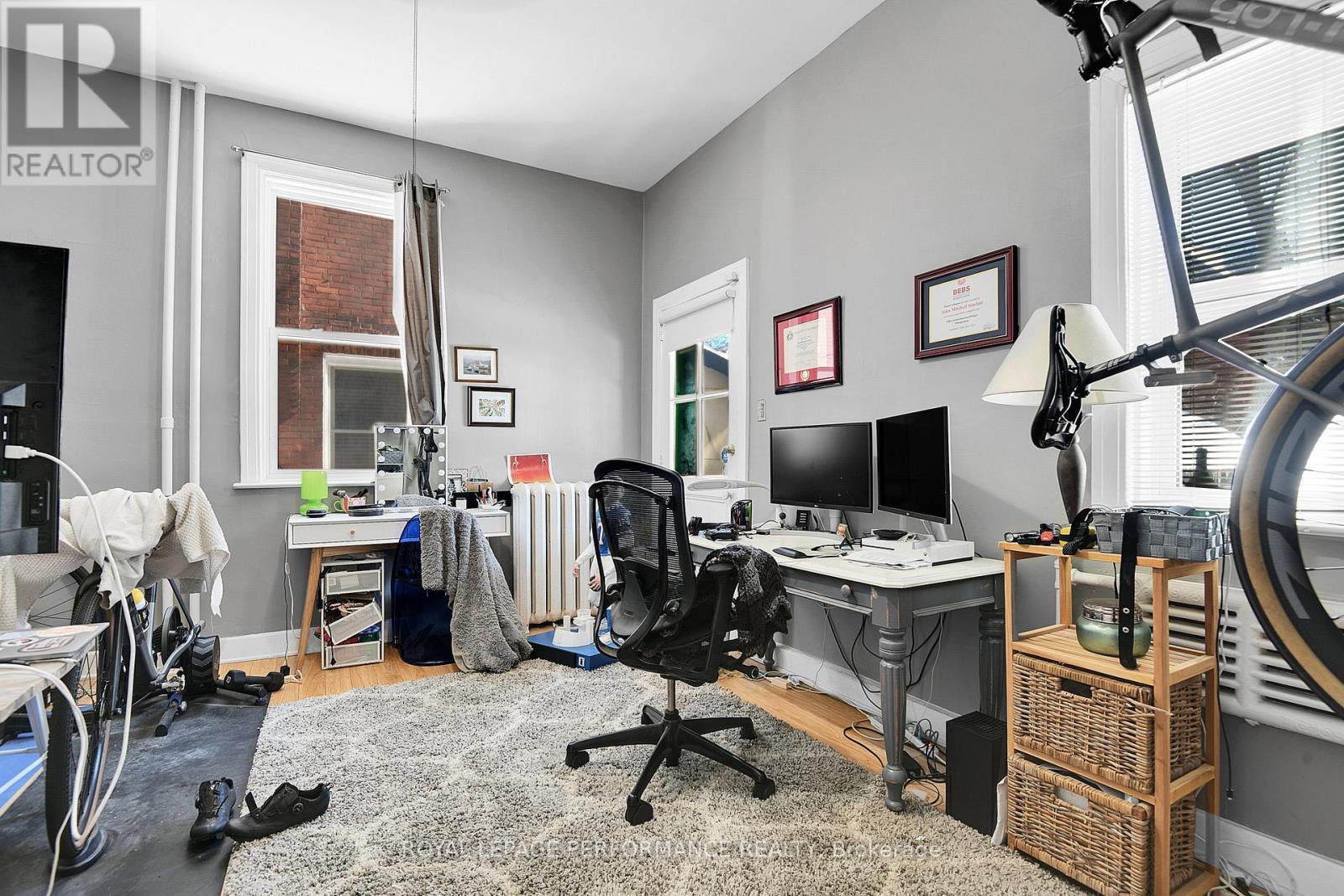 Second Bedroom Apt 1 access to rear deck - 66 Delaware Avenue, Ottawa, ON - Indoor