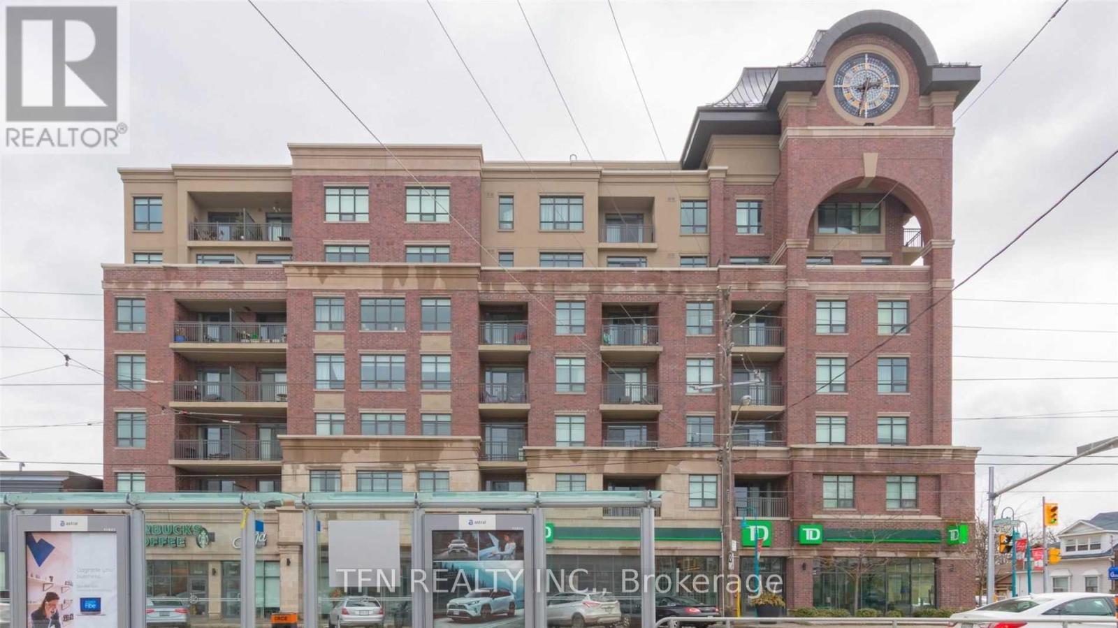 411 - 3563 Lake Shore Boulevard W, Toronto, ON - Outdoor With Balcony With Facade