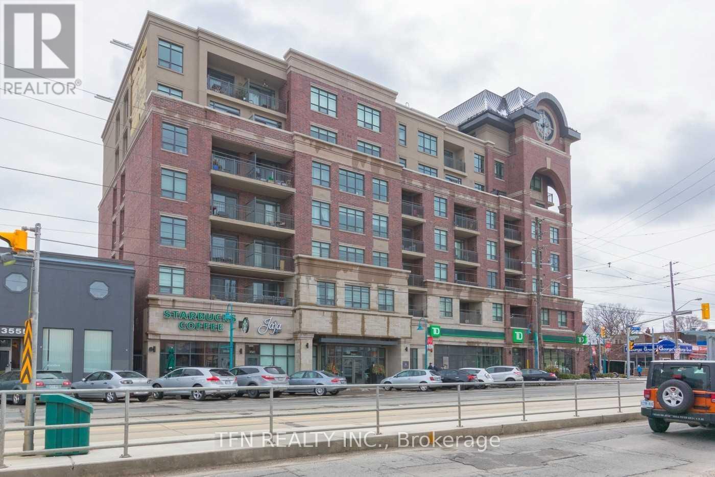 411 - 3563 Lake Shore Boulevard W, Toronto, ON - Outdoor With Facade