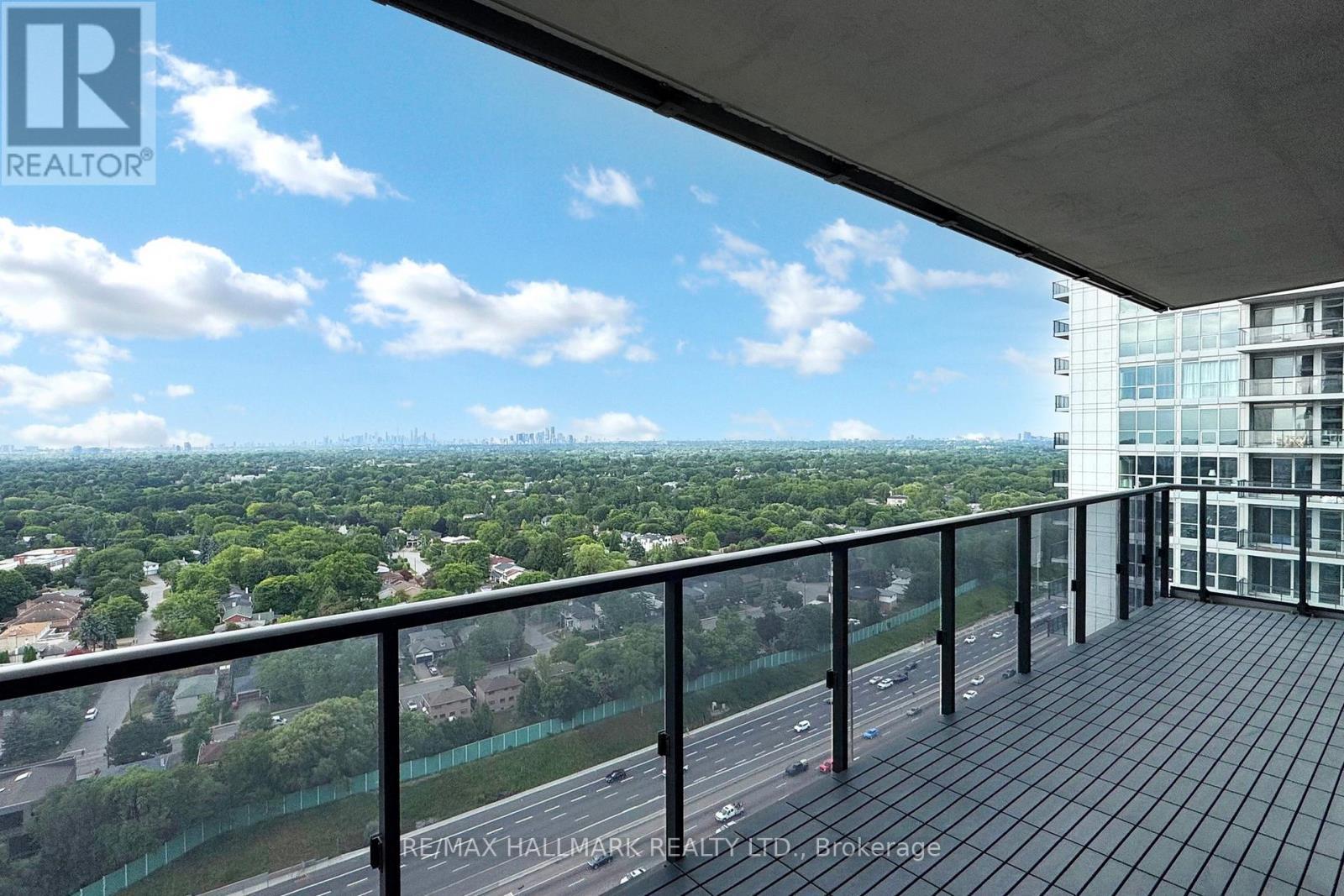3103 - 95 Mcmahon Drive, Toronto, ON - Outdoor With Balcony With View With Exterior