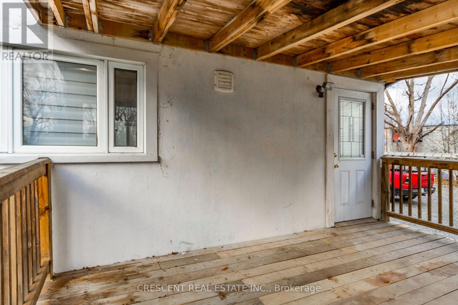 Main & Upper - 261 Barrie Road, Orillia, ON - Outdoor With Deck Patio Veranda With Exterior