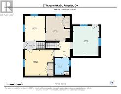 Main level floorplan -