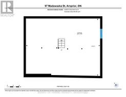 Basement floorplan -