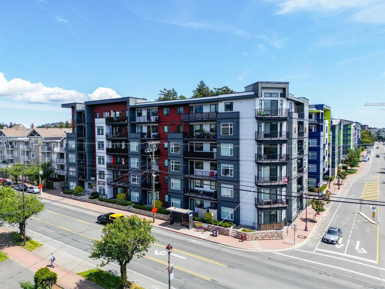 607-2843 Jacklin Rd, Langford, BC - Outdoor With Balcony With Facade