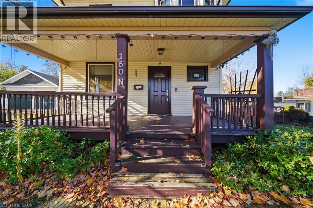 160 Head Street N, Simcoe, ON - Outdoor With Deck Patio Veranda