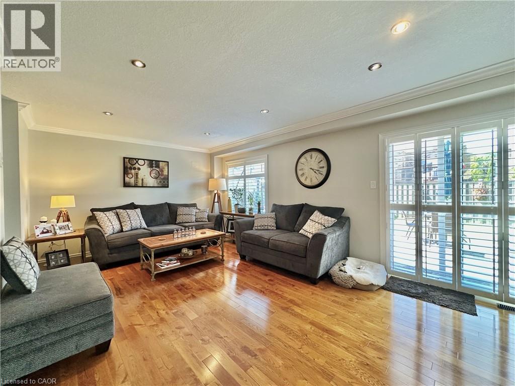 1409 Old Zeller Drive, Kitchener, ON - Indoor Photo Showing Living Room