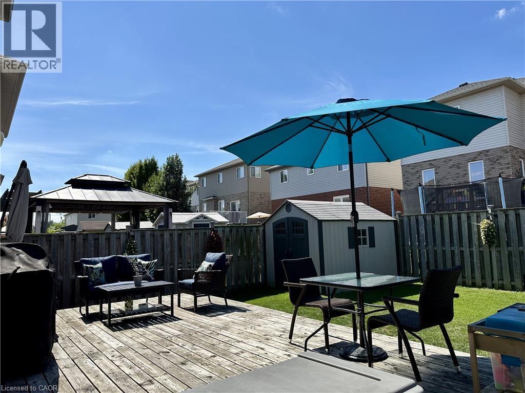 1409 Old Zeller Drive, Kitchener, ON - Outdoor With Deck Patio Veranda With Exterior
