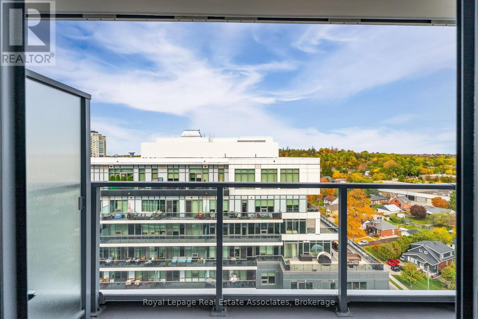 1212 - 93 Arthur Street S, Guelph, ON - With Balcony With View