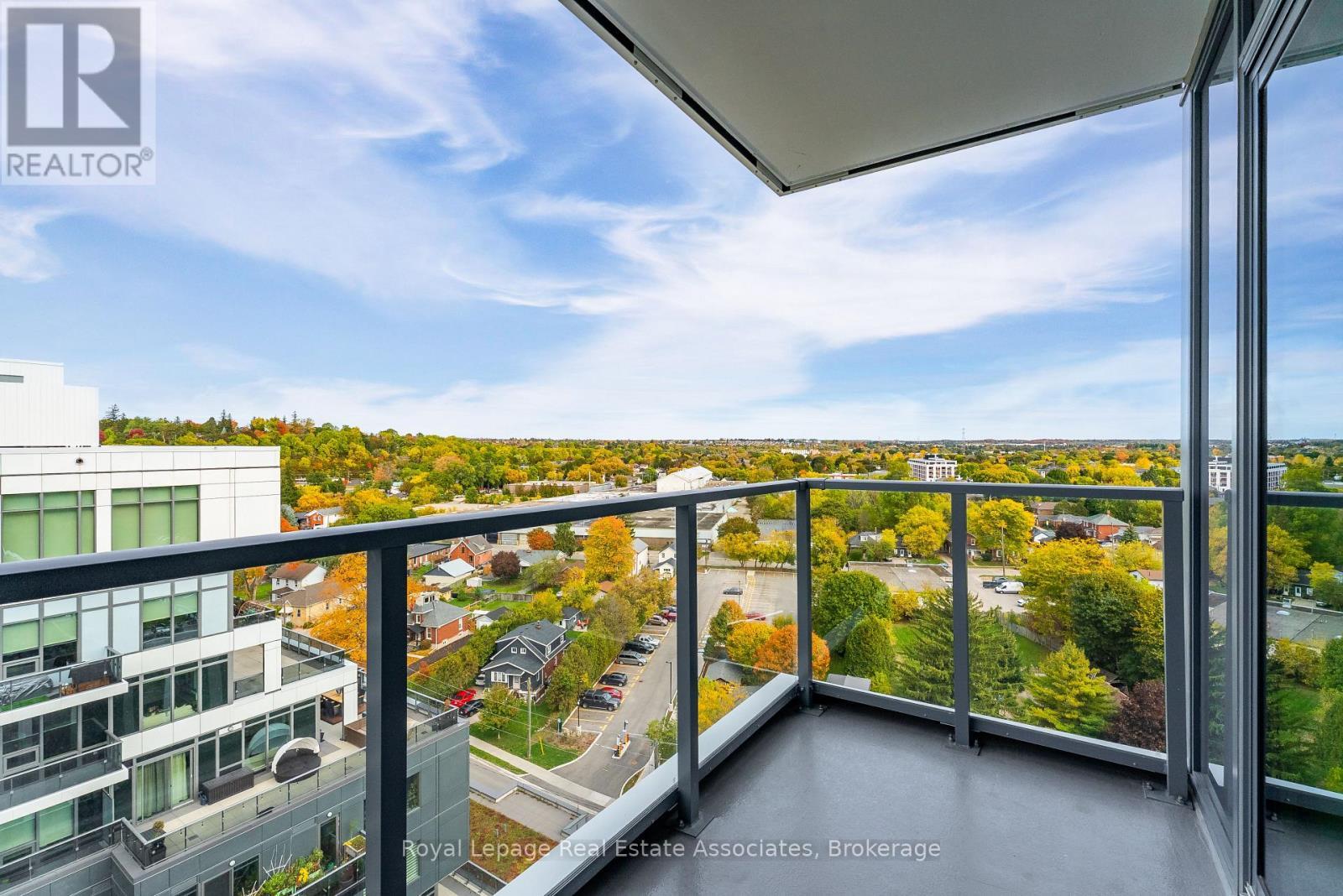 1212 - 93 Arthur Street S, Guelph, ON - Outdoor With Balcony With View With Exterior