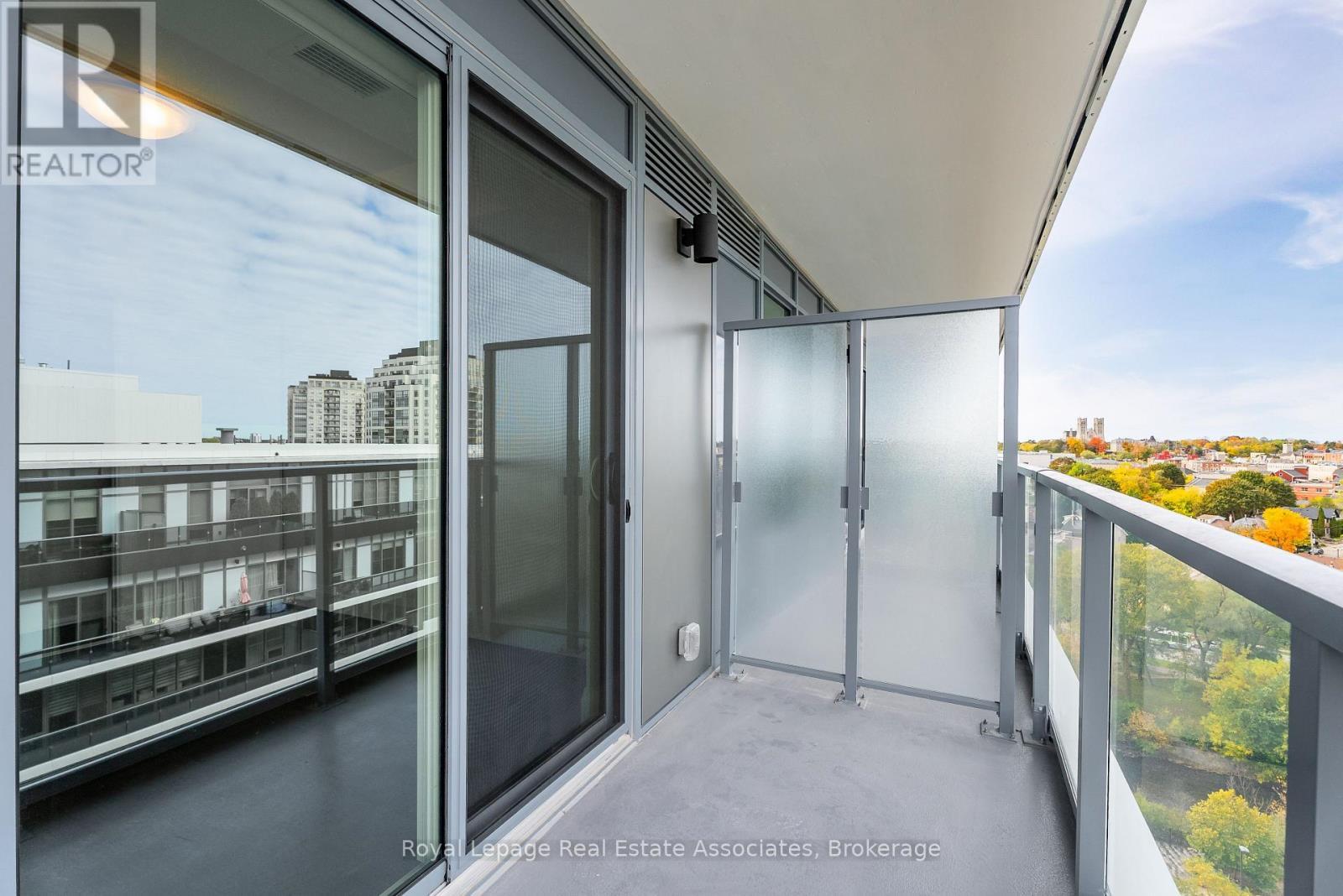 1212 - 93 Arthur Street S, Guelph, ON - Outdoor With Balcony With Exterior