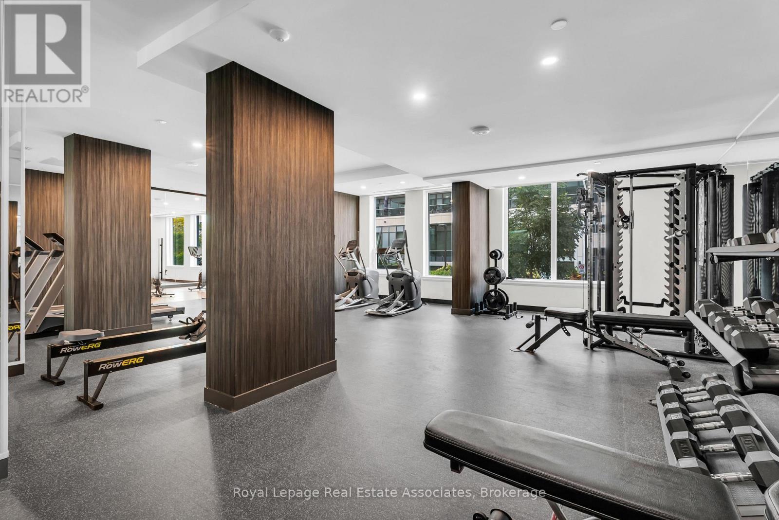 1212 - 93 Arthur Street S, Guelph, ON - Indoor Photo Showing Gym Room