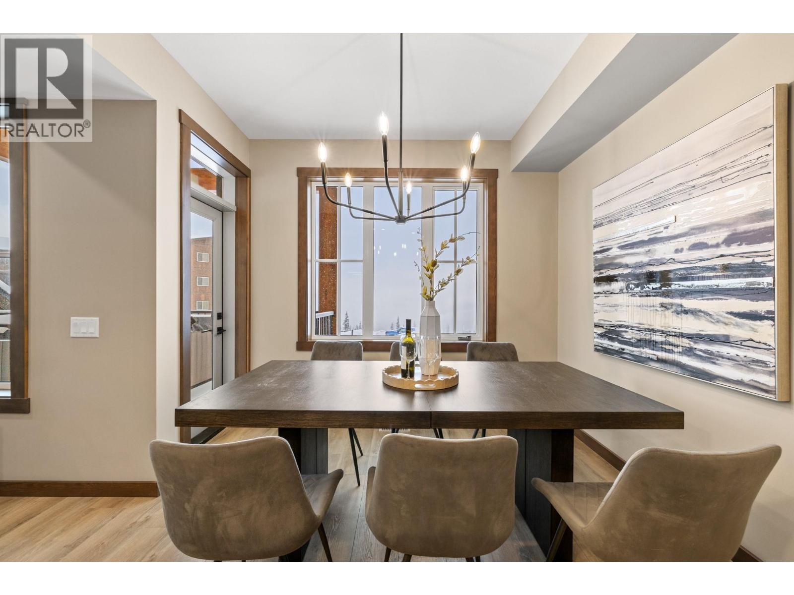2nd Floor - 255 Feathertop Way Unit# 89, Big White, BC - Indoor Photo Showing Dining Room