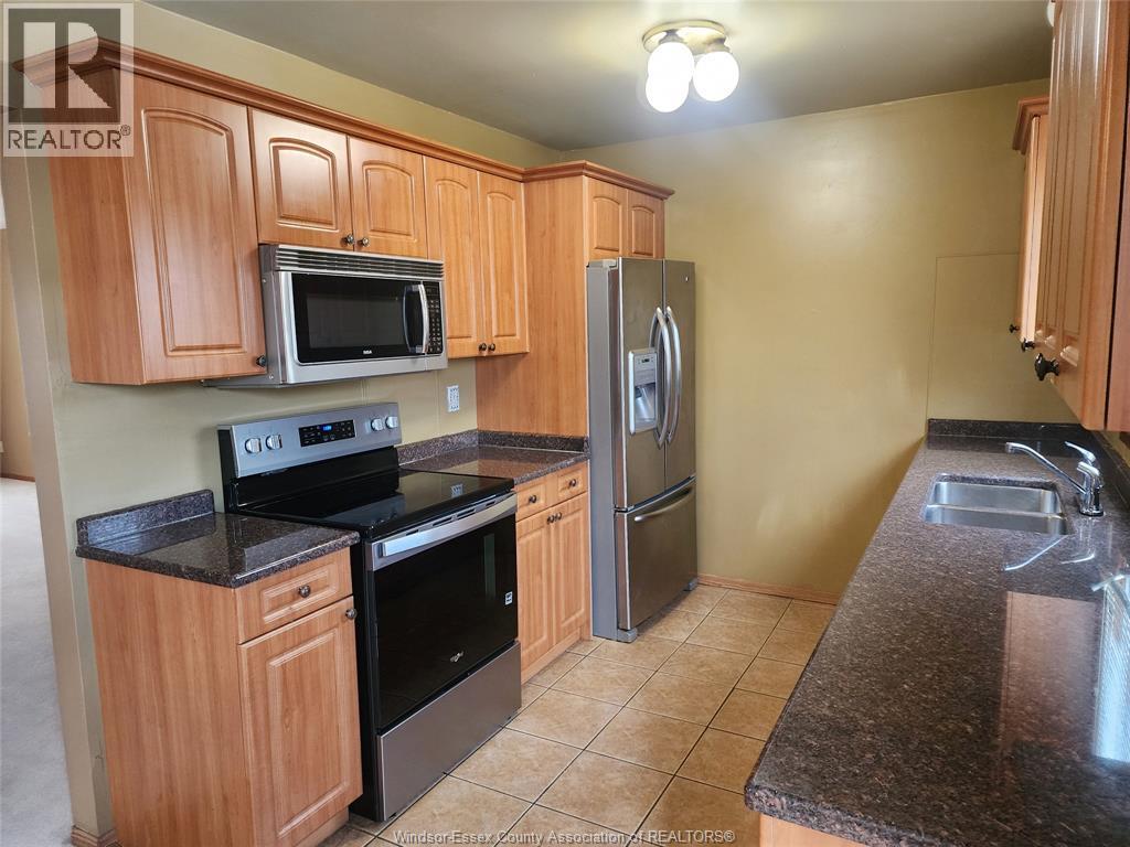 3164 Conservation Drive, Windsor, ON - Indoor Photo Showing Kitchen With Double Sink