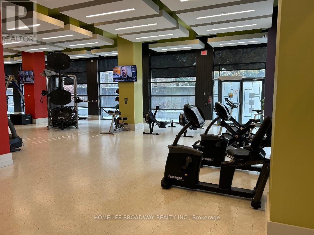 3603 - 55 Ann O'Reilly Road, Toronto, ON - Indoor Photo Showing Gym Room