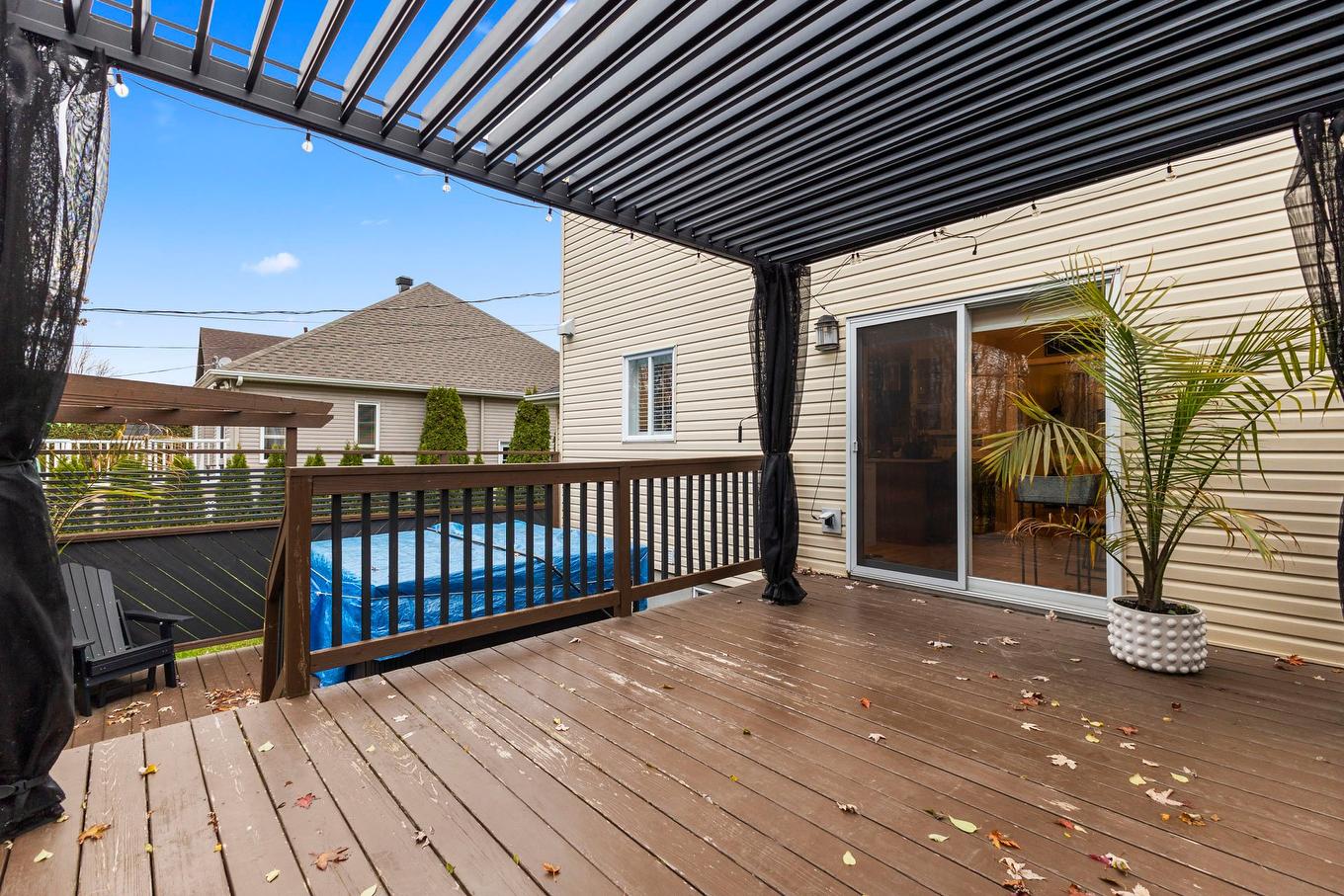 Terrasse - 1013 Rue Du Suroît, Pincourt, QC - Outdoor With Deck Patio Veranda With Exterior