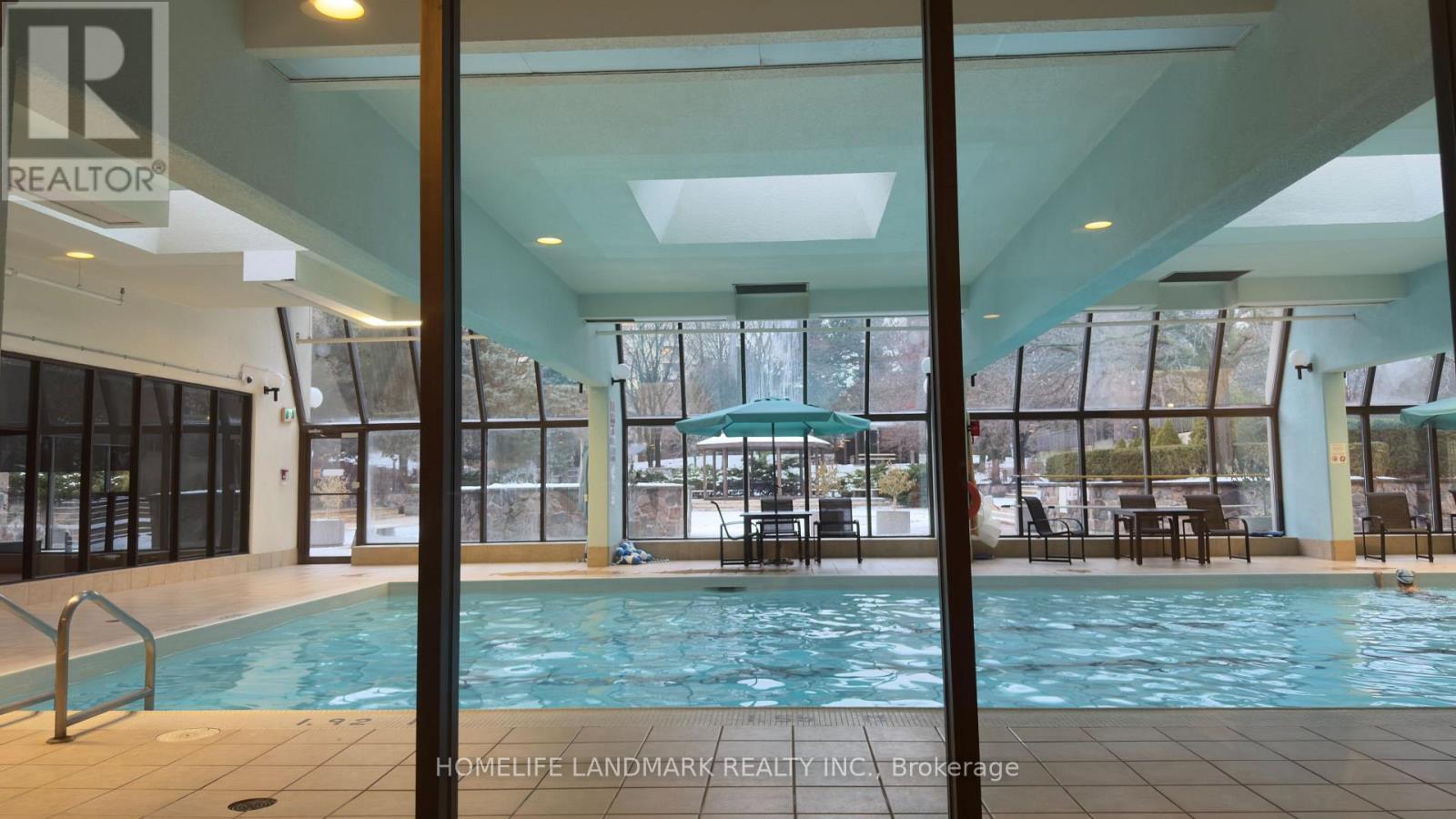 603 - 225 Bamburgh Circle, Toronto, ON - Indoor Photo Showing Other Room With In Ground Pool