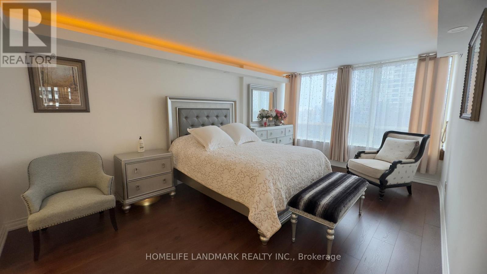 603 - 225 Bamburgh Circle, Toronto, ON - Indoor Photo Showing Bedroom