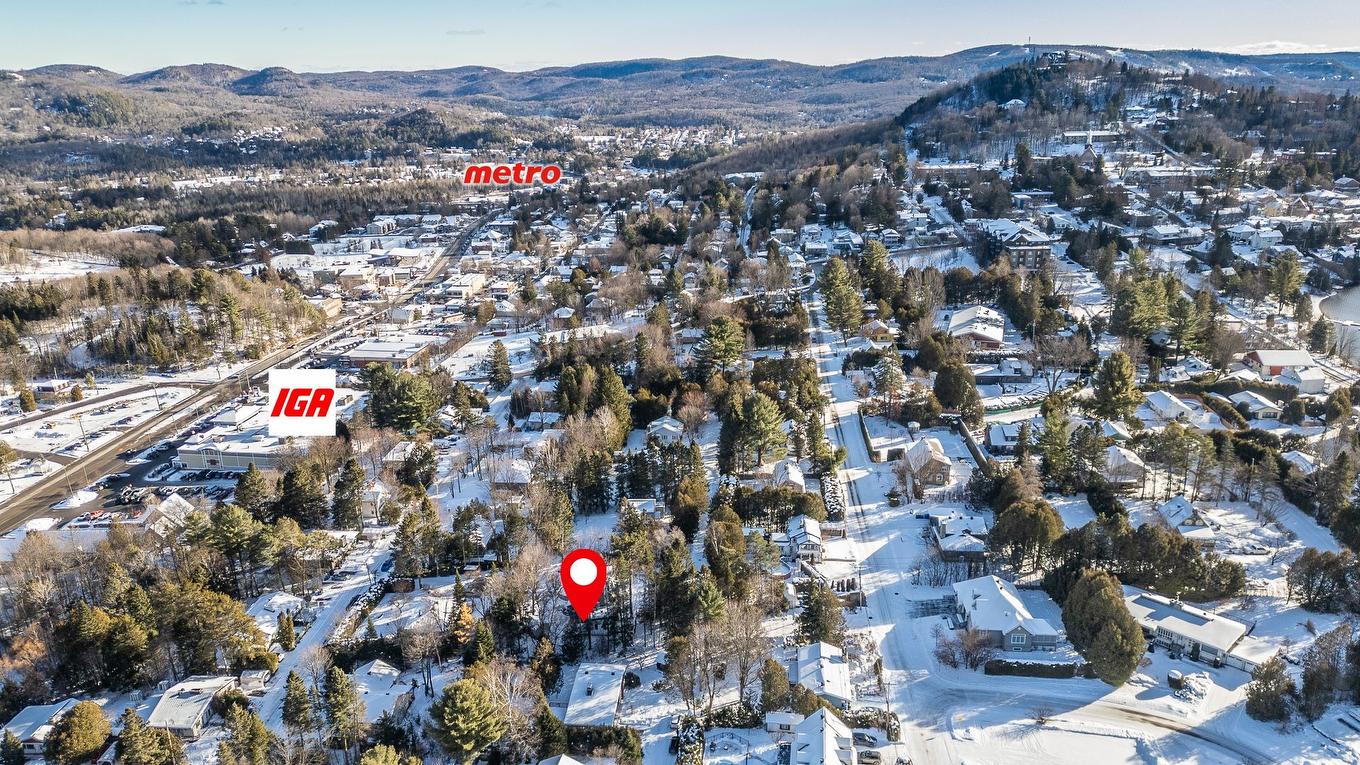 Aerial photo - 1387 Rue Du Bel-Automne, Sainte-Adèle, QC - Outdoor With View