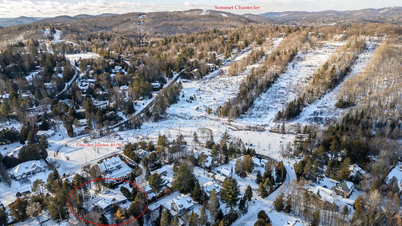 Aerial photo - 1387 Rue Du Bel-Automne, Sainte-Adèle, QC - Outdoor With View