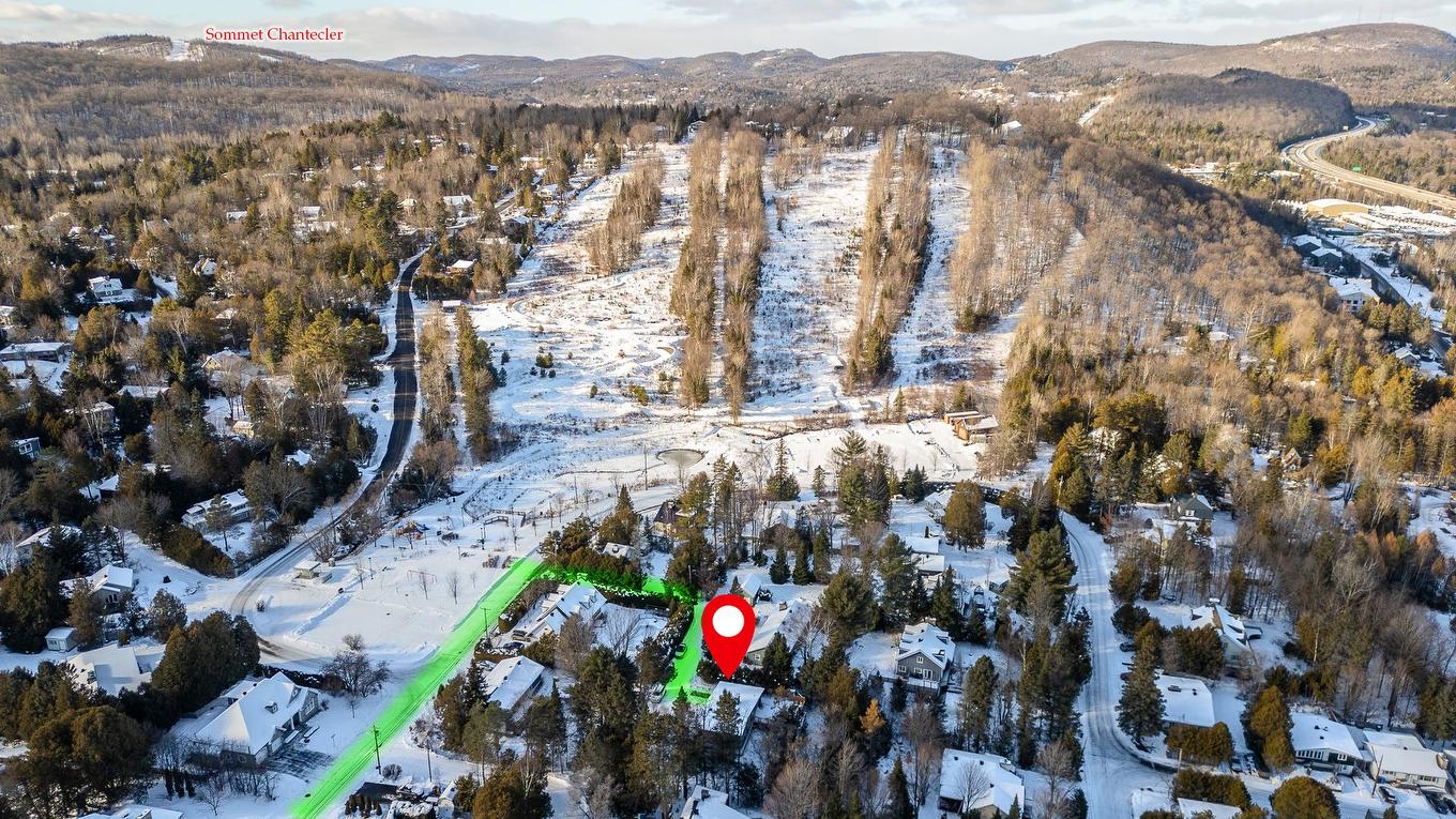 Aerial photo - 1387 Rue Du Bel-Automne, Sainte-Adèle, QC - Outdoor With View