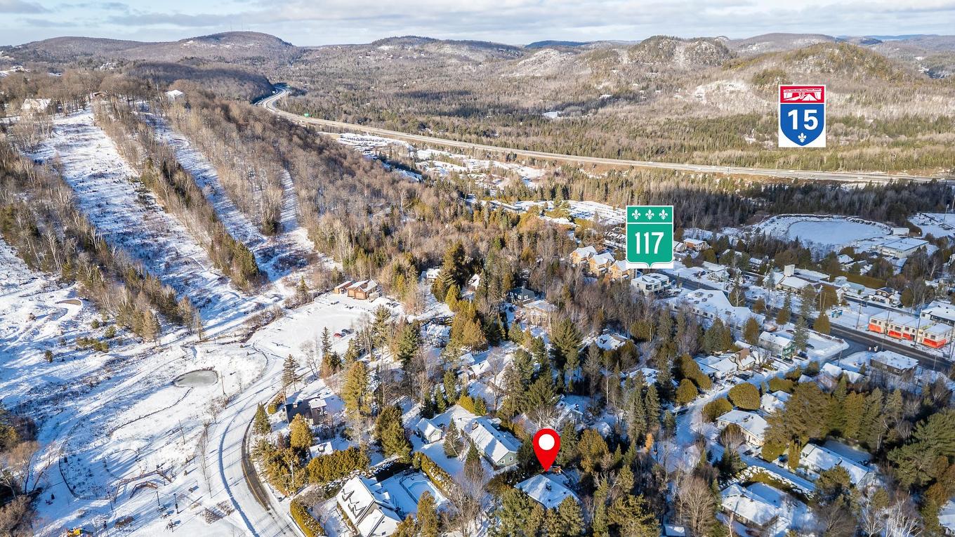 Aerial photo - 1387 Rue Du Bel-Automne, Sainte-Adèle, QC - Outdoor With View