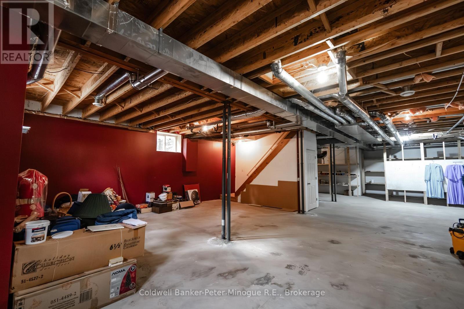 567 Sunset Cove Road, Callander, ON - Indoor Photo Showing Basement