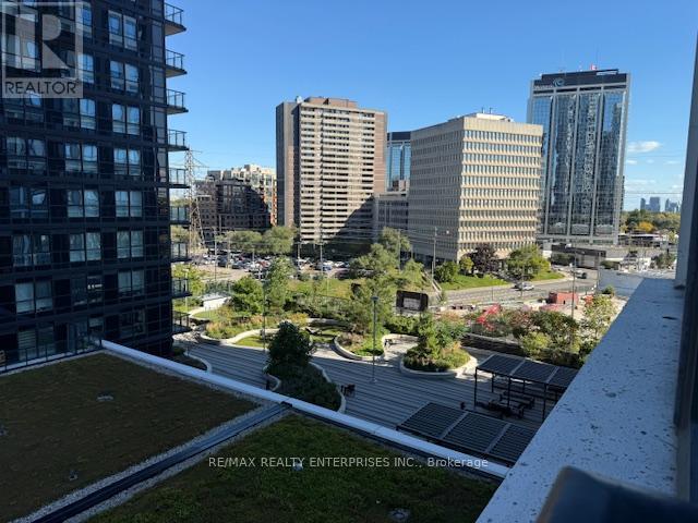604 - 7 Mabelle Avenue, Toronto, ON - Outdoor With Balcony With Facade