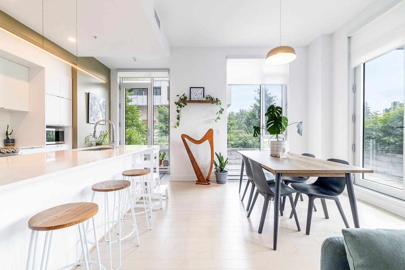Dining room - 118-5265 Rue Mackenzie, Montréal (Côte-Des-Neiges/Notre-Dame-De-Grâce), QC - Indoor Photo Showing Dining Room