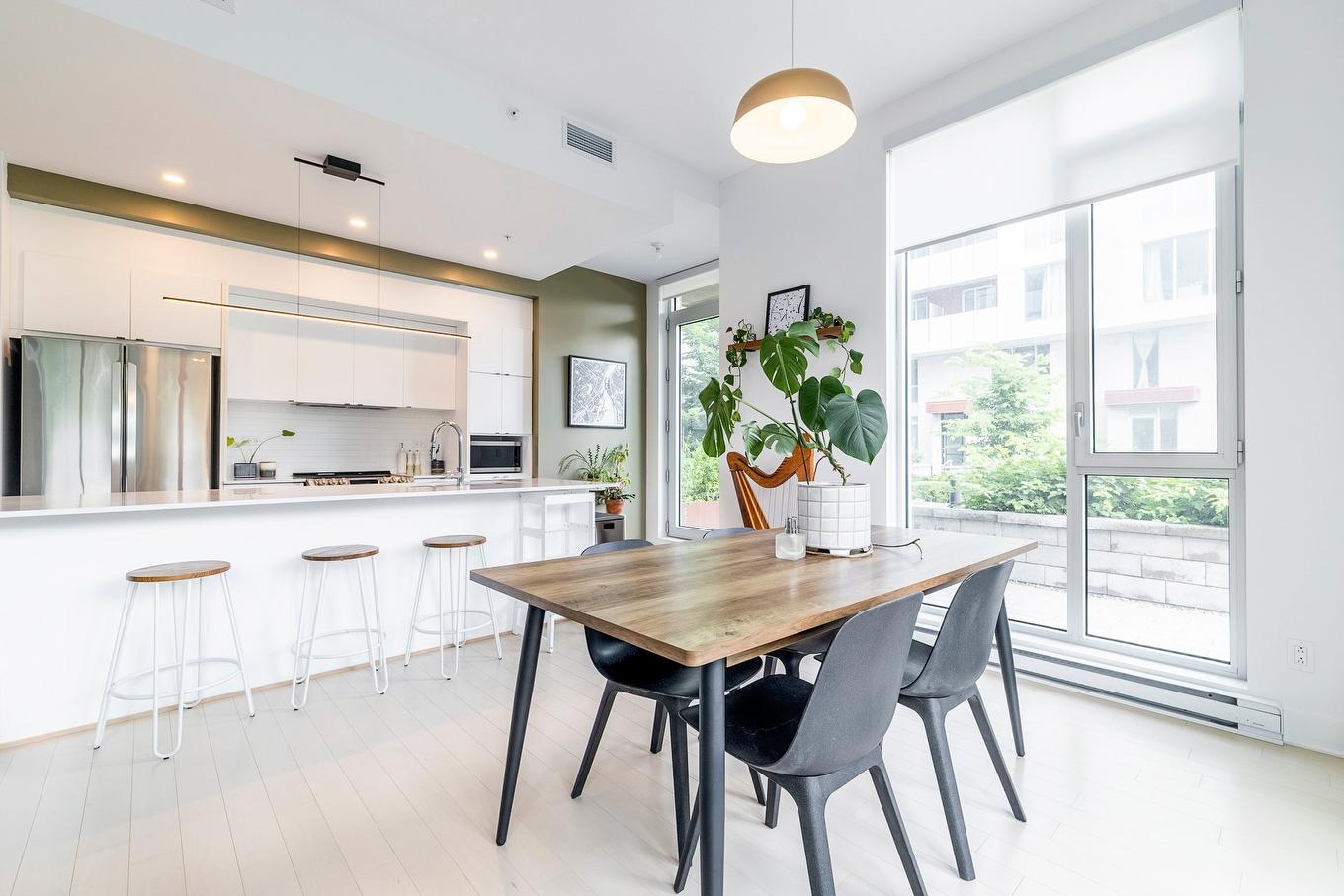 Dining room - 118-5265 Rue Mackenzie, Montréal (Côte-Des-Neiges/Notre-Dame-De-Grâce), QC - Indoor