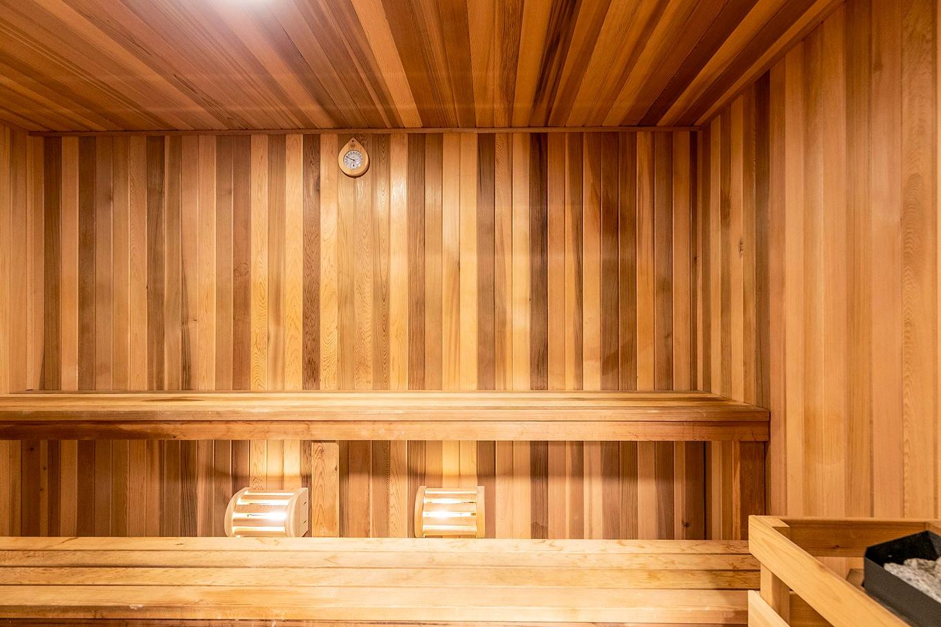 Sauna - 118-5265 Rue Mackenzie, Montréal (Côte-Des-Neiges/Notre-Dame-De-Grâce), QC - Indoor Photo Showing Other Room