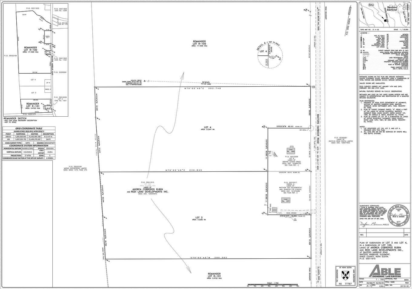 Lot 4 Baxters Harbour Road, Baxters Harbour, NS