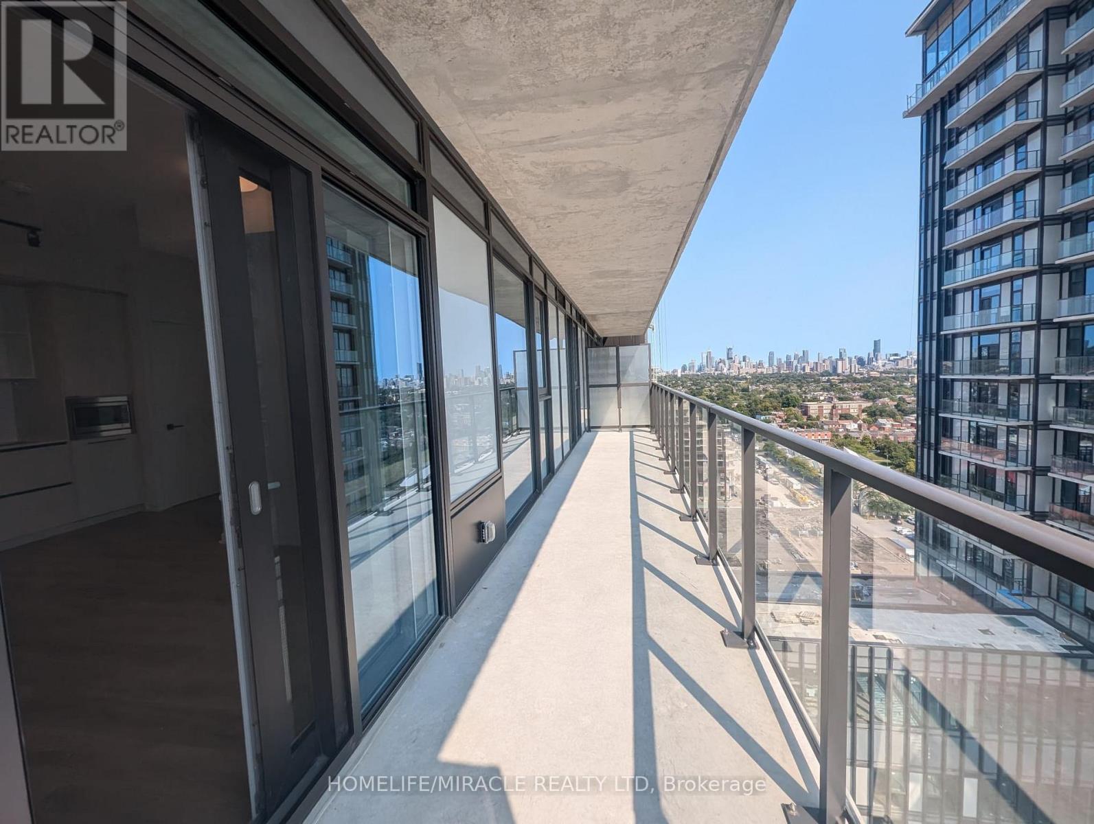 1801 - 1285 Dupont Street, Toronto, ON - Outdoor With Balcony With Exterior