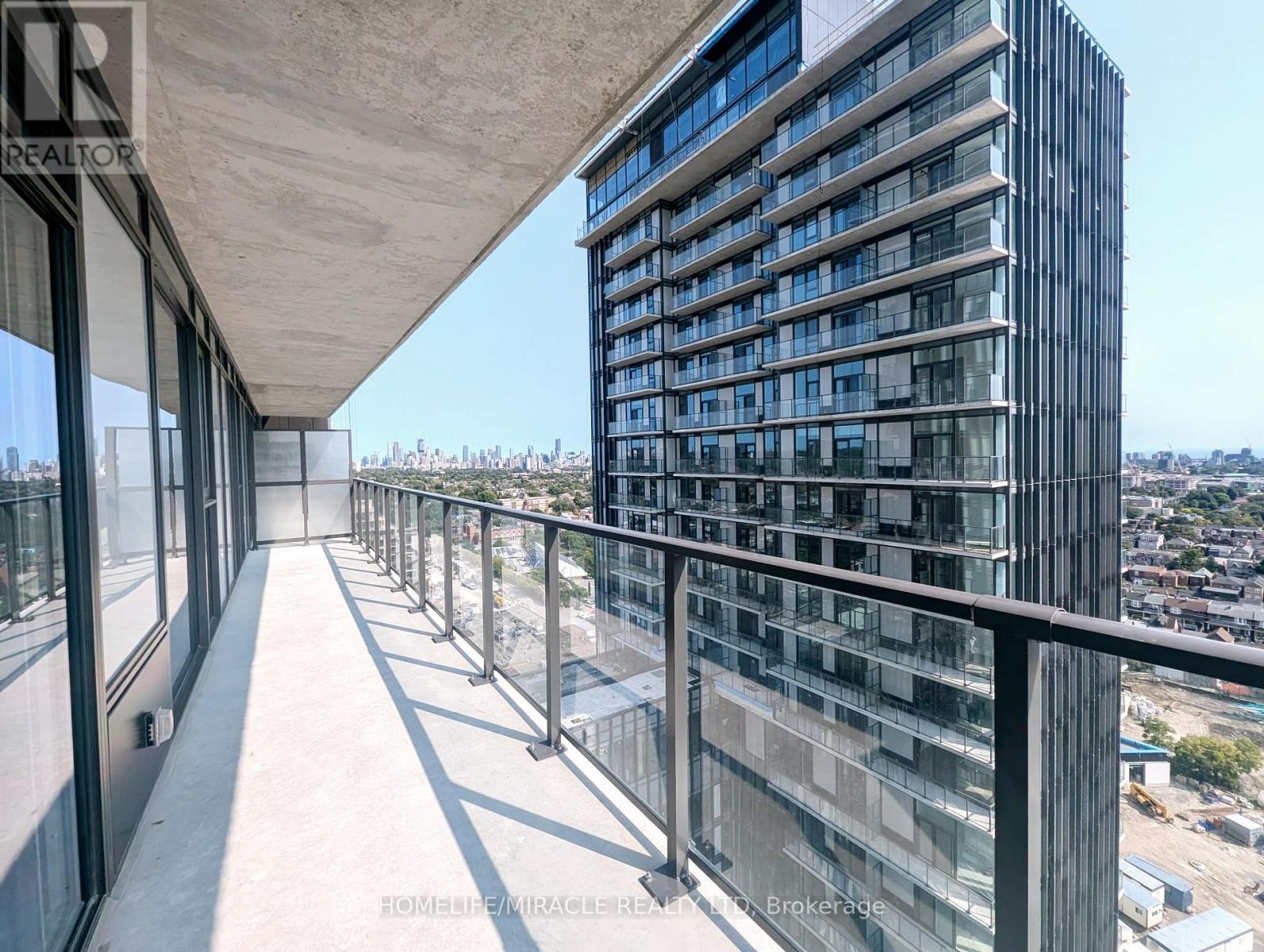 1801 - 1285 Dupont Street, Toronto, ON - Outdoor With Balcony With Exterior