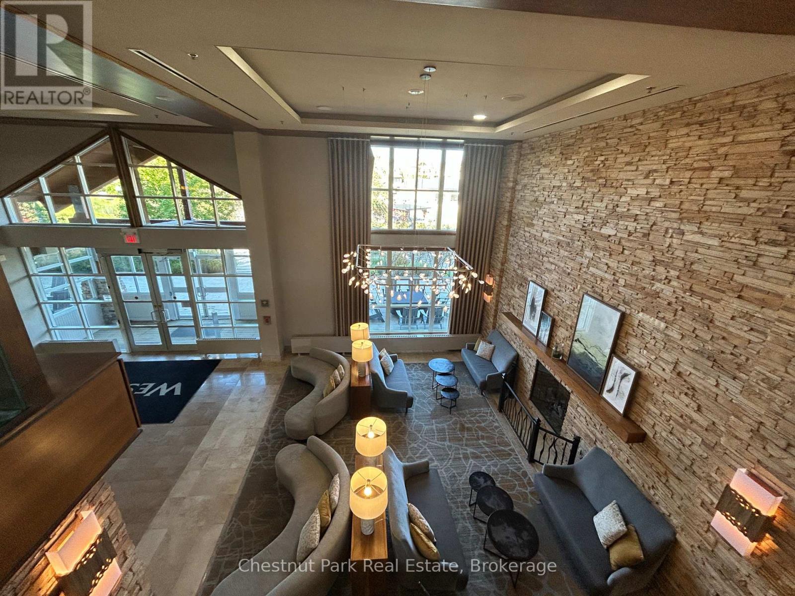 Westin lobby - 307 - 220 Gord Canning Drive, Blue Mountains, ON - Indoor