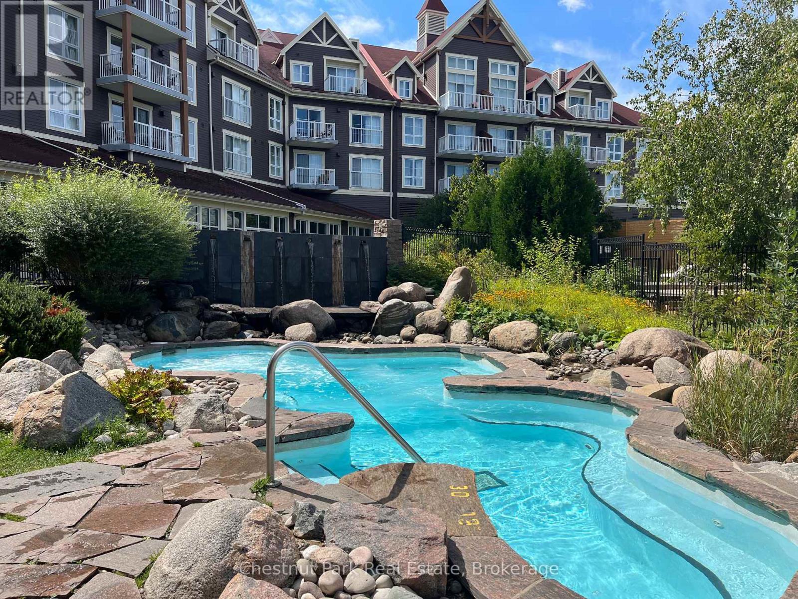 Westin amenities - hot tub - 307 - 220 Gord Canning Drive, Blue Mountains, ON - Outdoor With In Ground Pool