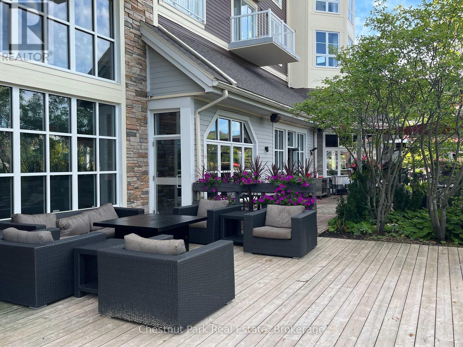 307 - 220 Gord Canning Drive, Blue Mountains, ON - Outdoor With Deck Patio Veranda