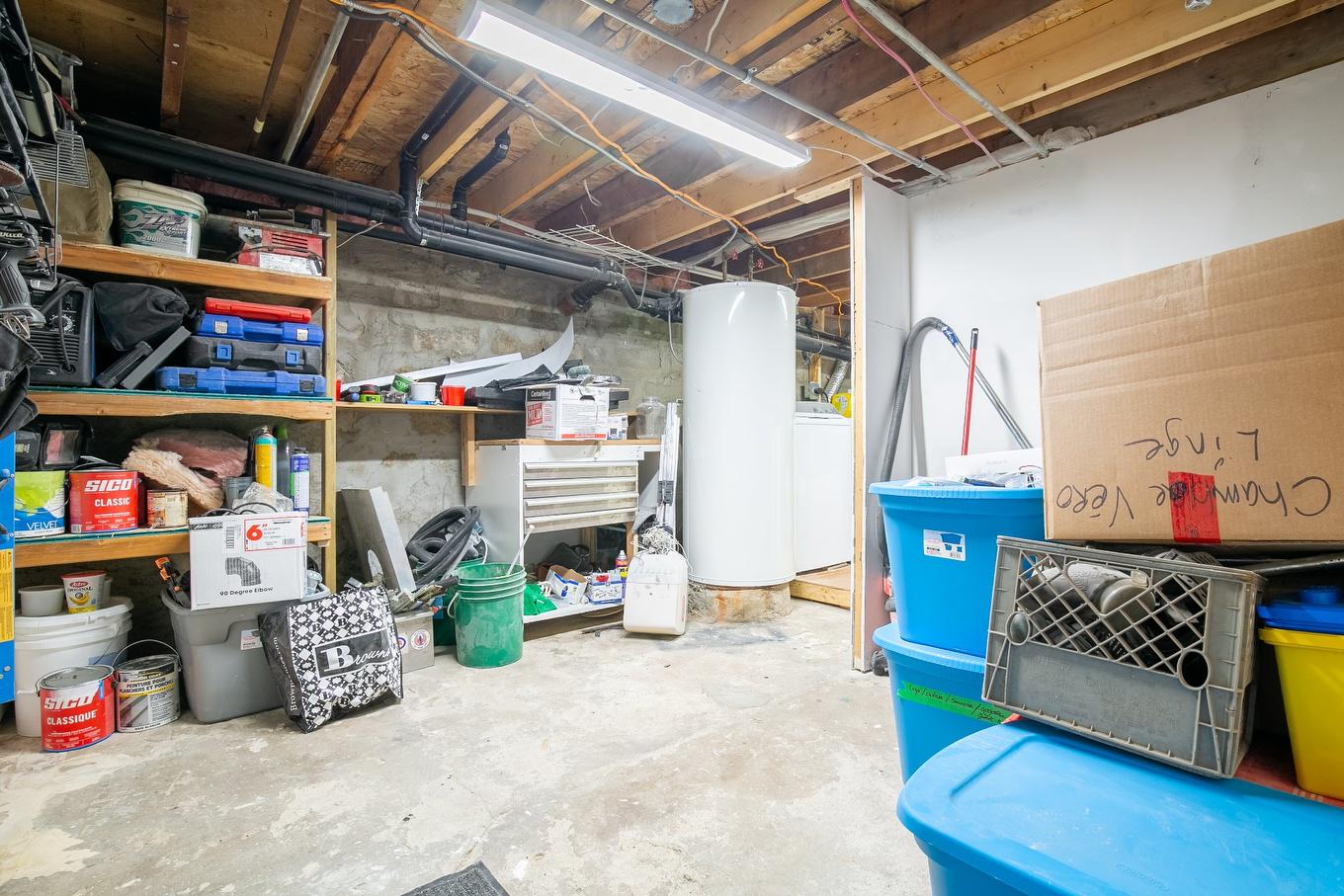 Storage - 1526 2E Avenue Du Lac-Lemenn, Sainte-Julienne, QC - Indoor Photo Showing Basement