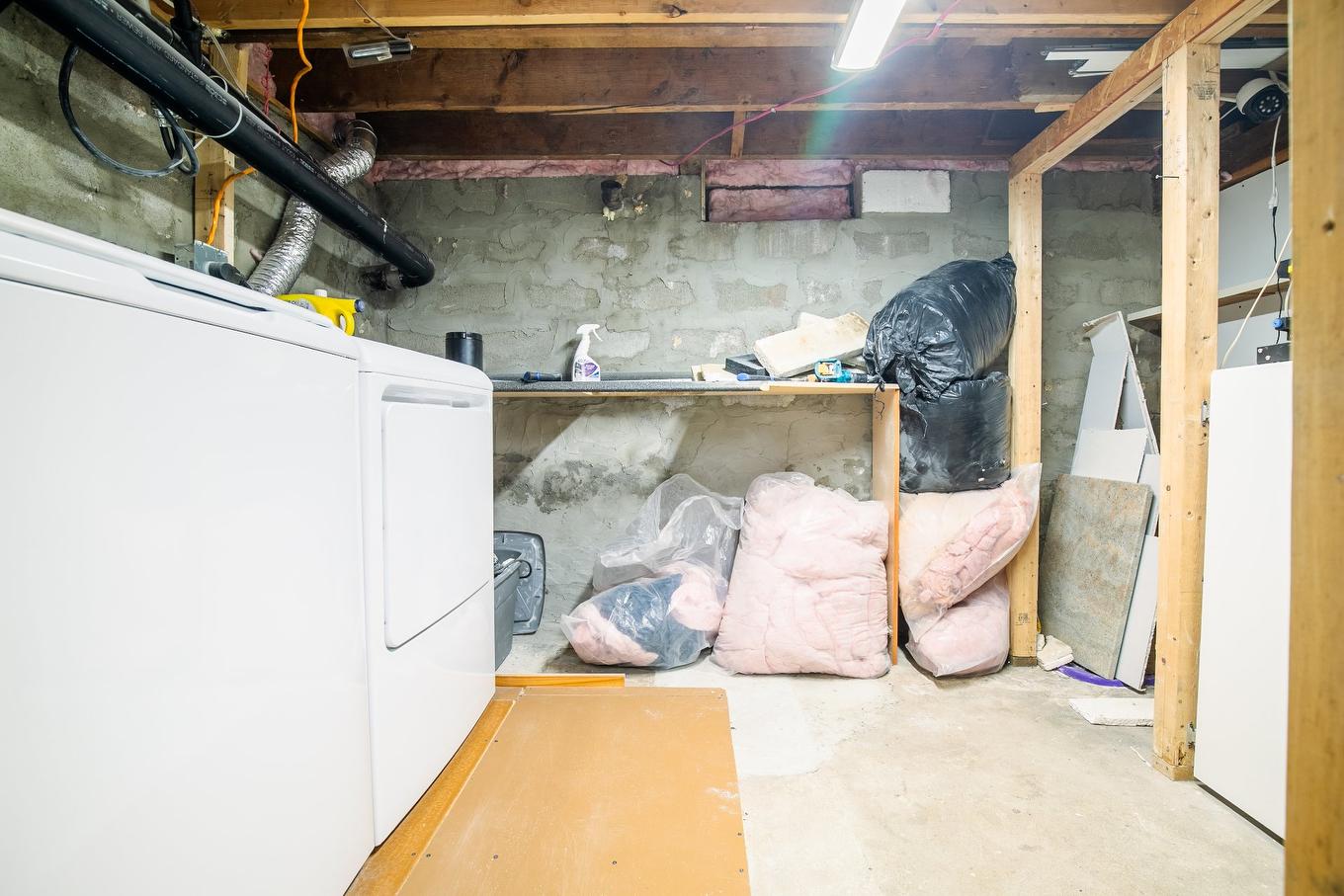 Laundry room - 1526 2E Avenue Du Lac-Lemenn, Sainte-Julienne, QC - Indoor Photo Showing Basement