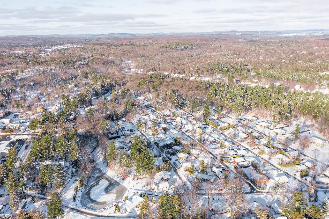 Aerial photo - 1526 2E Avenue Du Lac-Lemenn, Sainte-Julienne, QC - Outdoor With View