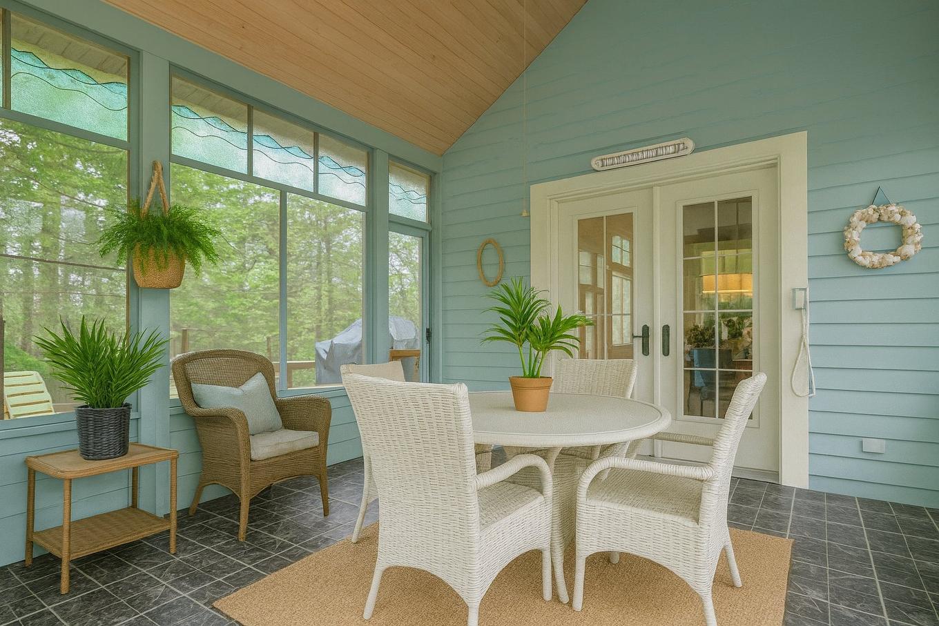 Veranda - 29 Ch. Des Mésanges, Sainte-Anne-Des-Lacs, QC - With Exterior