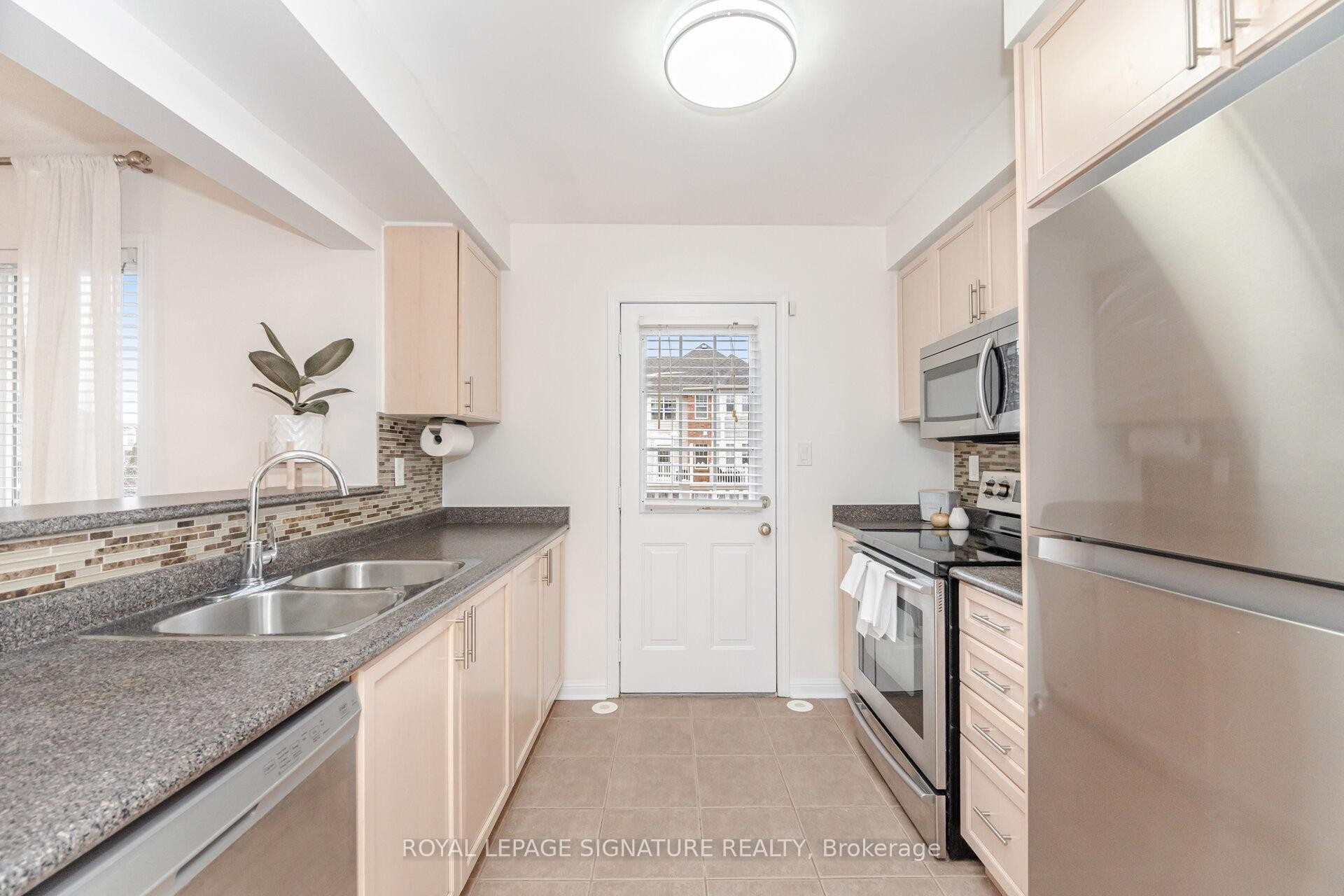 1182 Barnard Drive, Milton, ON - Indoor Photo Showing Kitchen With Stainless Steel Kitchen With Double Sink