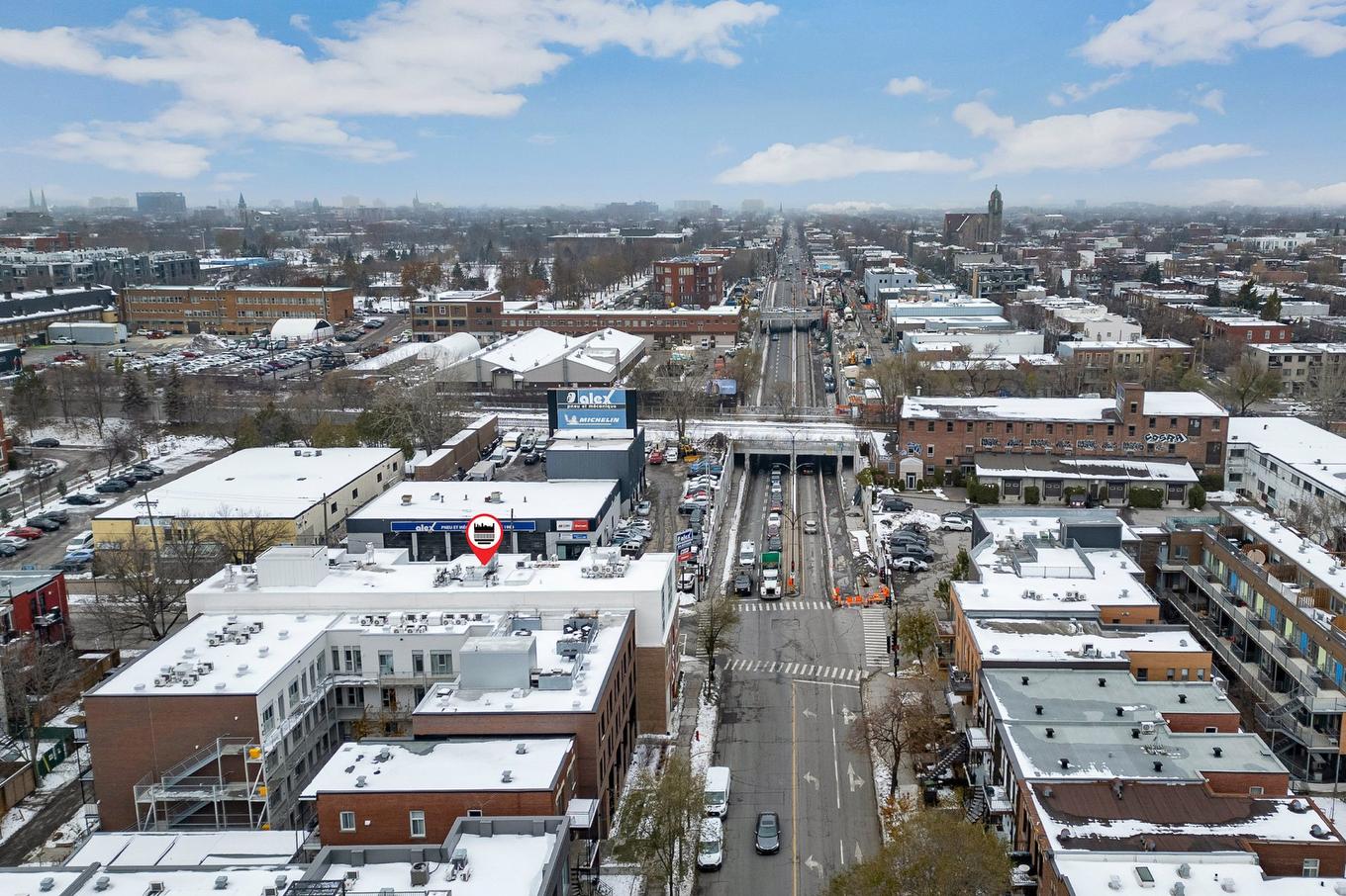Aerial photo - 201-5410 Av. Papineau, Montréal (Le Plateau-Mont-Royal), QC - Outdoor With View