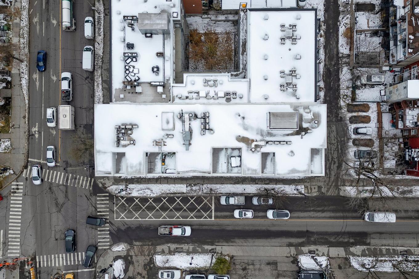 Aerial photo - 307-5410 Av. Papineau, Montréal (Le Plateau-Mont-Royal), QC -