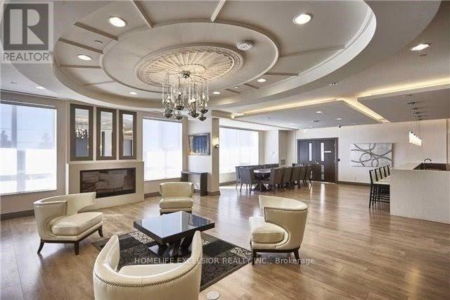 1001 - 7171 Yonge Street, Markham, ON - Indoor With Fireplace