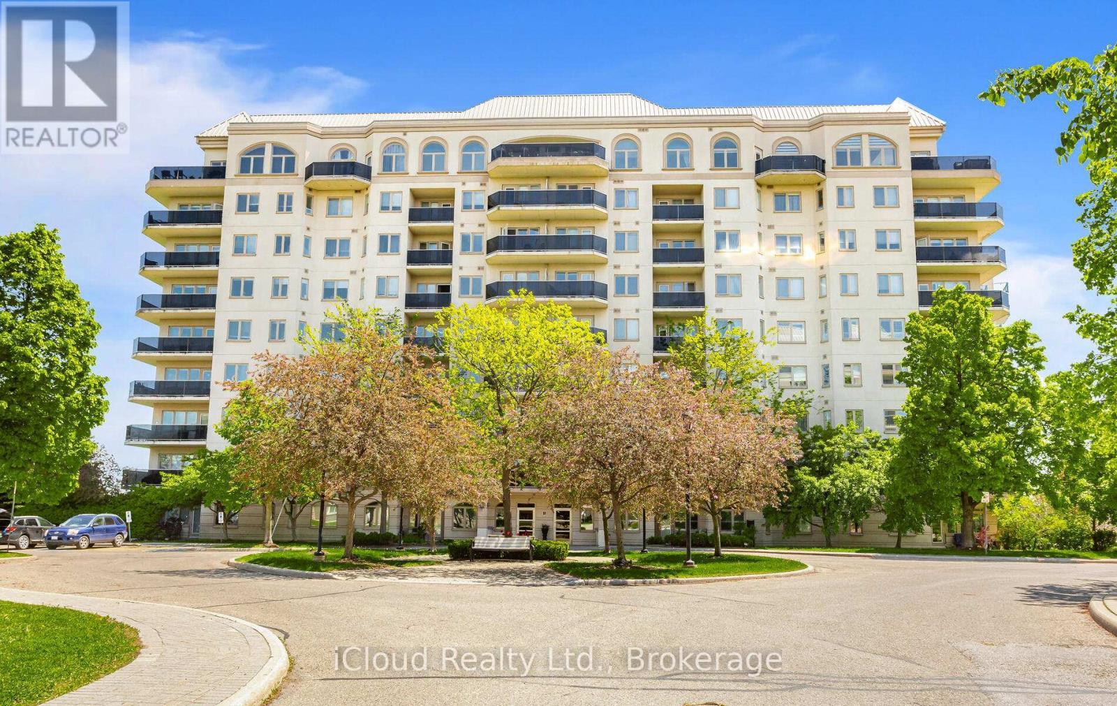 606 - 10 Dayspring Circle, Brampton, ON - Outdoor With Balcony With Facade