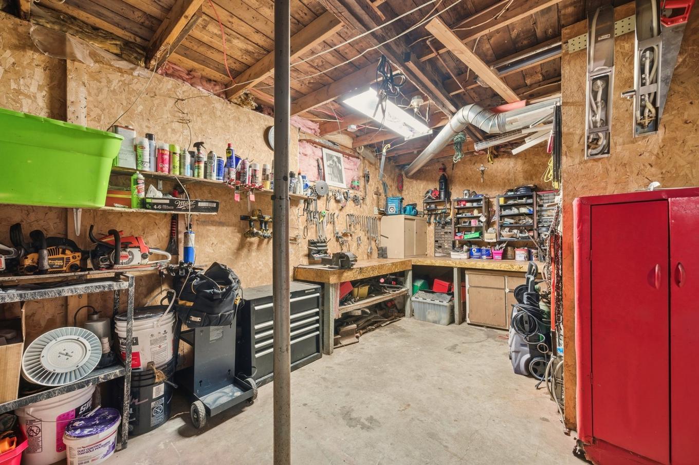 Basement - 1413 Route 122, Saint-Edmond-De-Grantham, QC - Indoor Photo Showing Basement