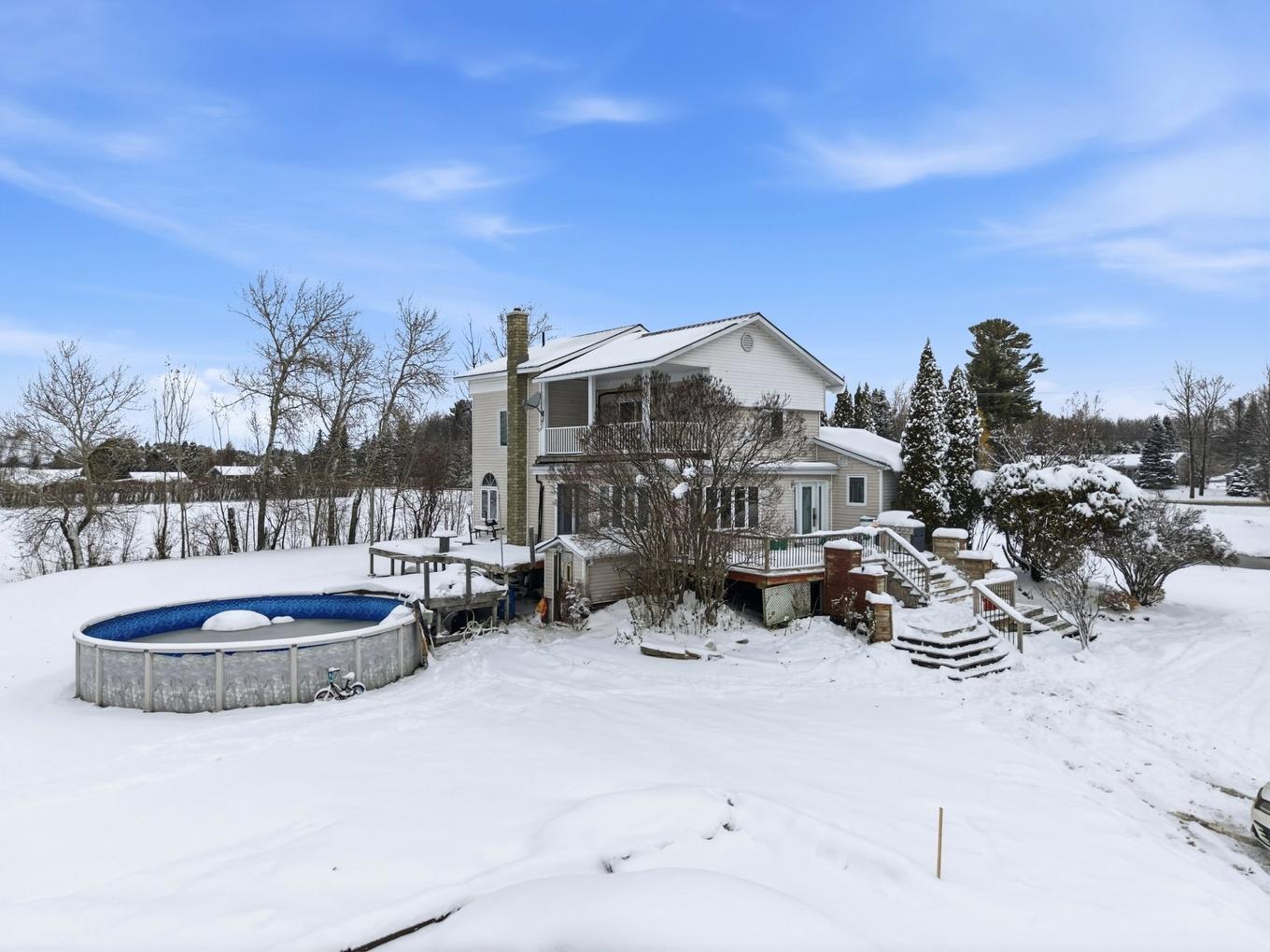 Back facade - 1413 Route 122, Saint-Edmond-De-Grantham, QC - Outdoor